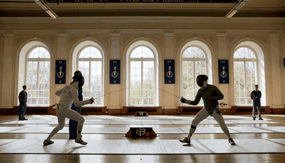 Fencing duel multi-angle PE