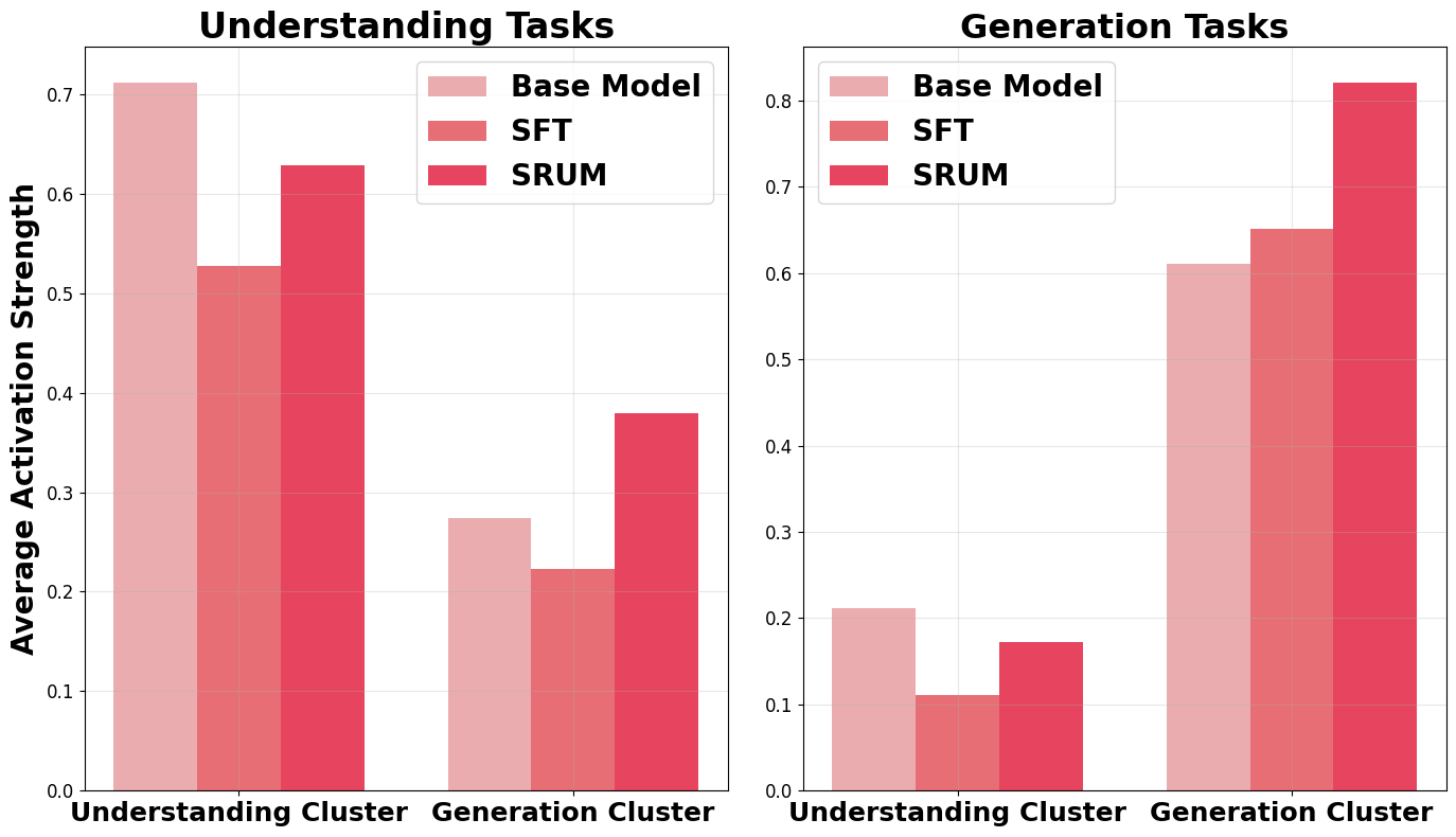 Functional cluster activation patterns